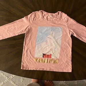 Little girl peace shirt